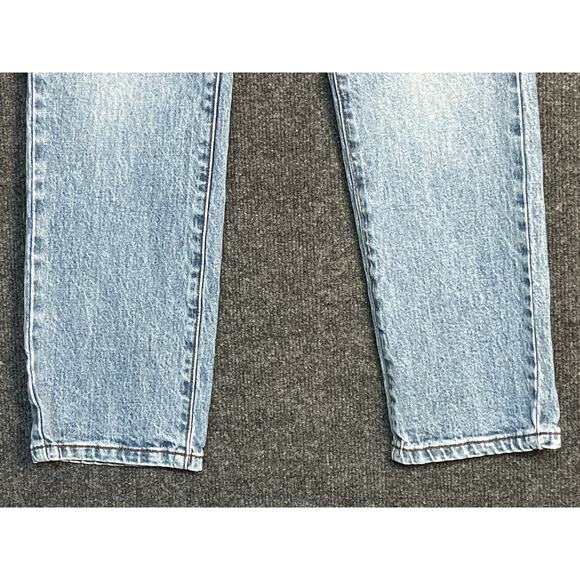 Cleo + Wolf Jeans Denim Ankle Skinny Button Fly Medium Wash Blue Womens Waist 26 - Picture 7 of 16